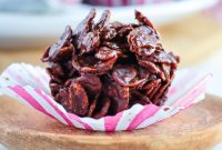 No-Bake Chocolate Cornflake Clusters