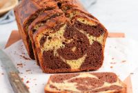 Effortless Swirled Loaf Cake