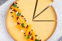 Zesty French Orange Tart