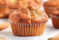 Warm Spiced Pear Muffins