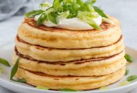 Hearty Cheese Griddlecakes