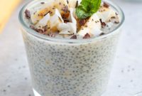 Creamy Banana Chia Pudding