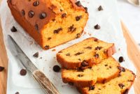 Irresistible Chocolate Chip Loaf Cake