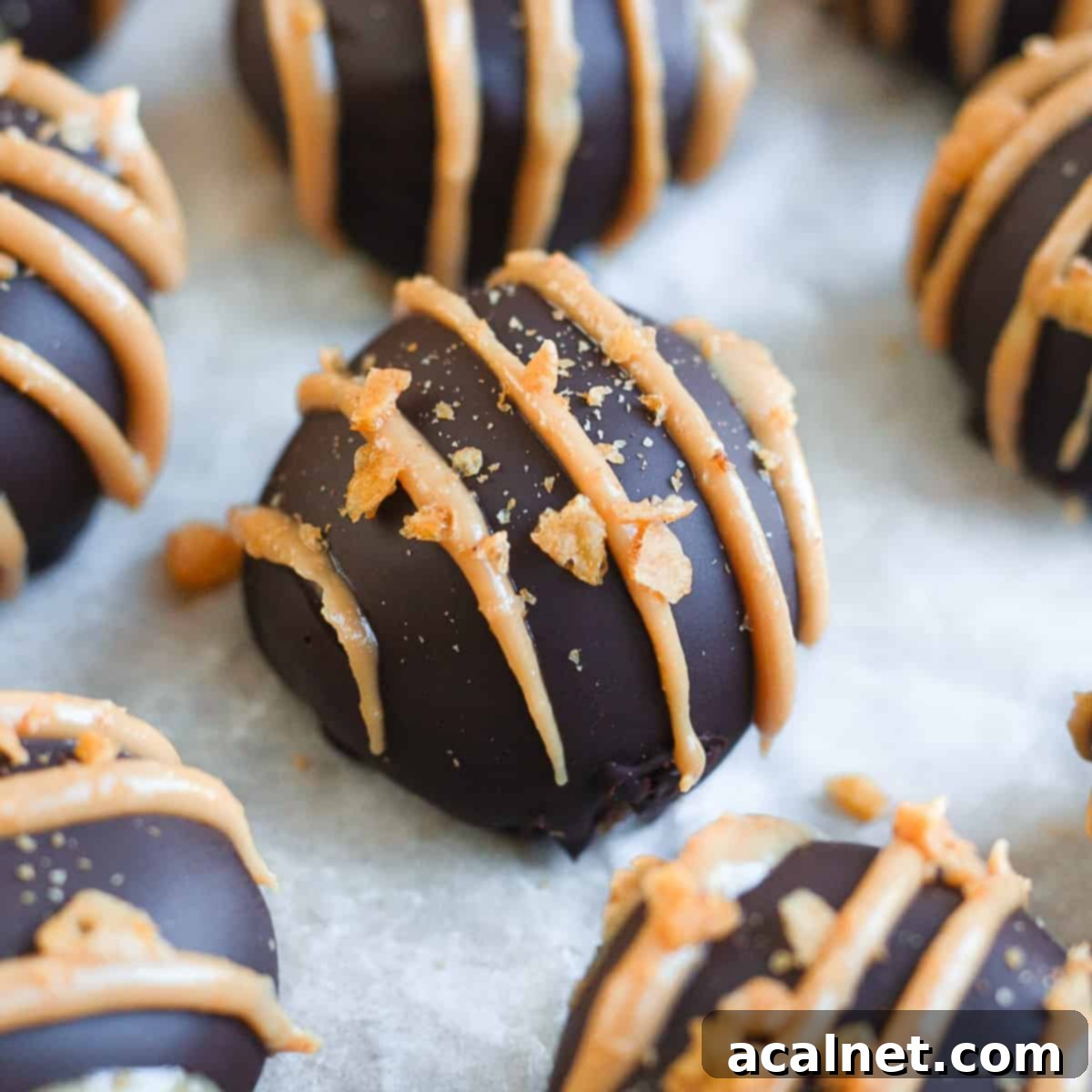 Dreamy Chocolate Peanut Butter Bites 1 featured 9335