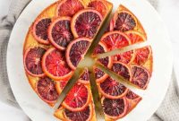 Blood Orange Flip Cake