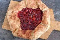 Rustic Strawberry Cinnamon Galette