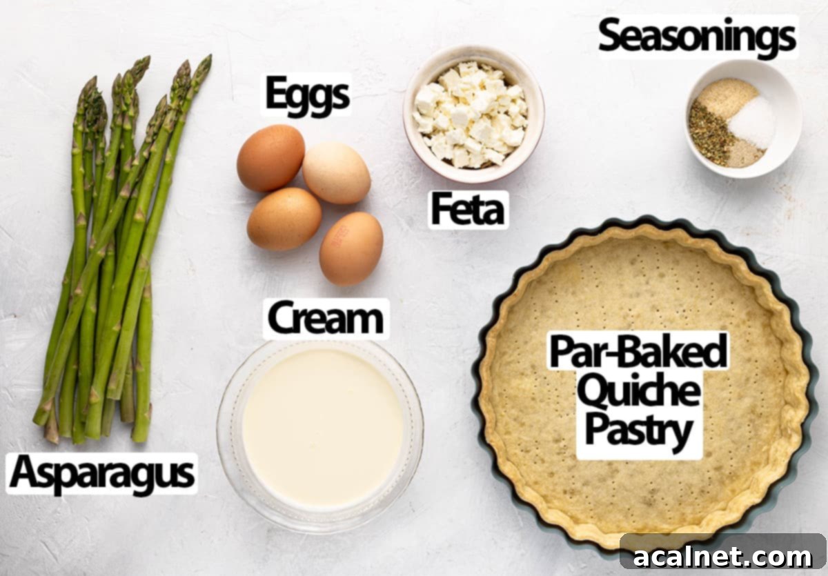 Ingredients over a white surface.