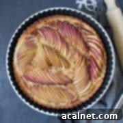 White Peach Frangipane Tart