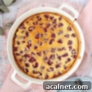 Quick and Easy Cherry Clafoutis