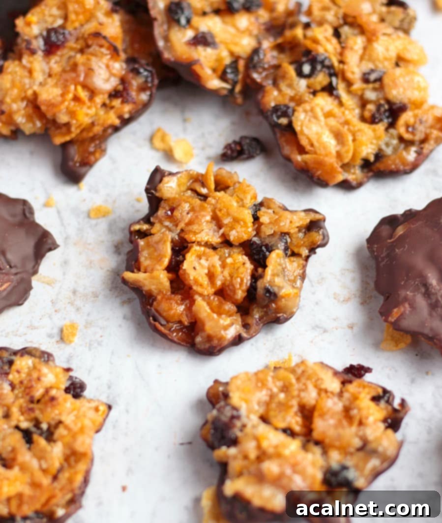 One flat florentine biscuit