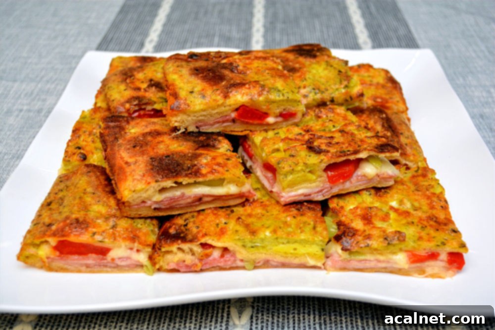 Italian Antipasto Squares 