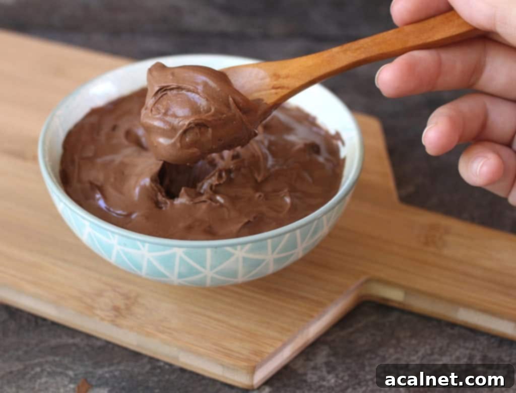 Decadent Dark Chocolate Mousse 4 Dark Chocolate Mousse