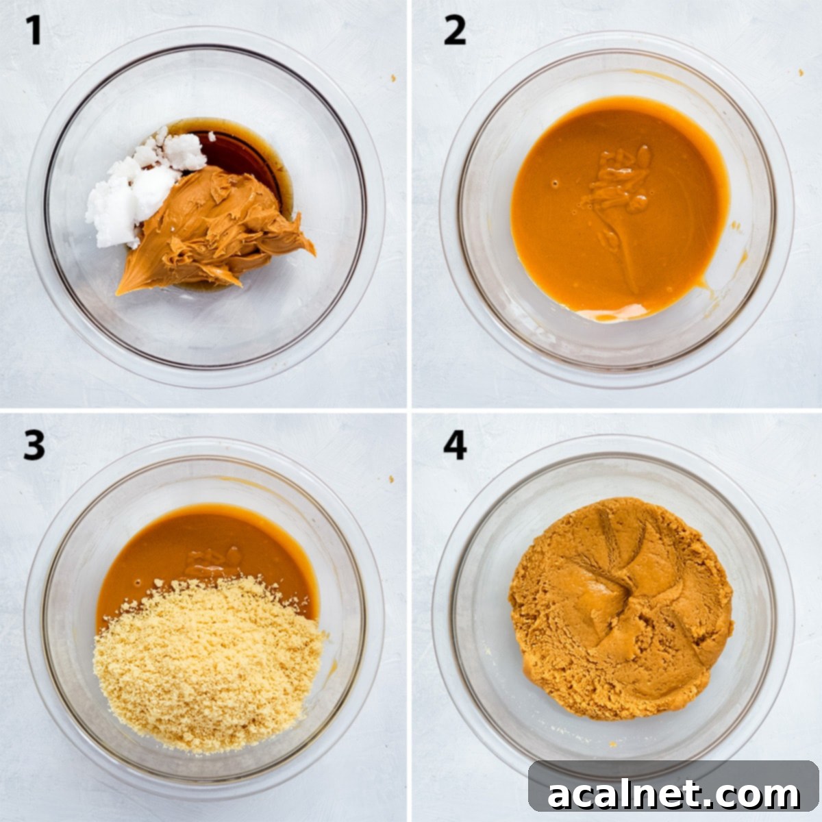 Process Shot: making the cookie dough.