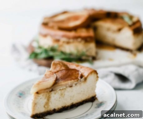 Pear Cheesecake