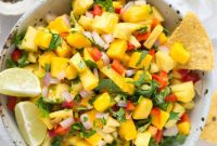 Fresh Pineapple and Mango Salsa Recipe for Summer Parties