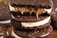 Spicy Chocolate Caramel Sandwich Cookies — Decadent Sweet Heat