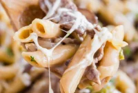 One-Pot Philly Cheesesteak Pasta Recipe for Quick Weeknight Meals