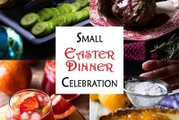 Easter Dinner Menu Featuring Herb-Crusted Rack of Lamb