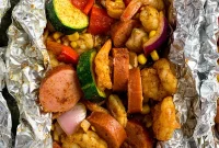 Cajun Shrimp Foil Packets Recipe