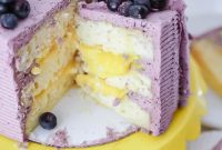 Lemon Blueberry Cake Recipe with Luscious Citrus Glaze