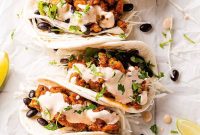 Smoky Chipotle Chicken Tacos with Avocado Salsa