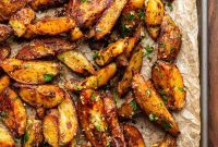 Crispy Lemon Garlic Roasted Potatoes for Perfect Weeknight Sides