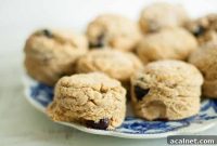 Buttery Blueberry Kamut Scones with Whole-Grain Flour