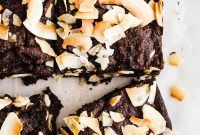 Fudgy Coconut Flour Vegan Brownies Recipe