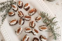 Herbed Cheese-Stuffed Dates for Holiday Appetizers
