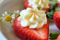 Cheesecake-Stuffed Deviled Strawberries Recipe for Parties