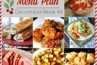 Christmas Week 2020 Menu Plan: Festive Meals and Recipes
