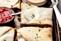 Sheet Pan Quesadillas: Quick Oven-Baked Mexican Dinner