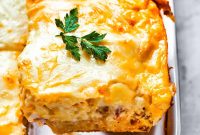 Cheesy Biscuits and Sausage Gravy Casserole Recipe
