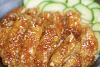 Crispy Honey Garlic Chicken Recipe with Sticky Glaze