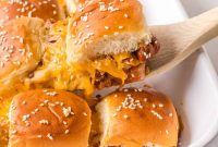 Savory Sloppy Joe Sliders with Tangy BBQ Sauce