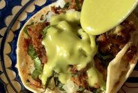 Creamy Mexican Avocado Salsa Recipe for Tacos & Dips