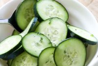 Crisp Cucumber Salad with Dill and Lemon Vinaigrette