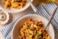 Ground Beef Stroganoff Without Sour Cream – Quick Skillet Recipe