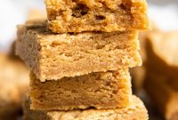 Chewy Peanut Butter Cookie Bar Recipe for Busy Bakers