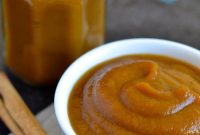 Homemade Slow Cooker Pumpkin Applesauce Recipe