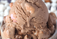 Decadent Rocky Road Ice Cream Recipe — Creamy Chocolate & Marshmallow