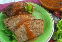 Meatloaf with Tangy Chutney Sauce Recipe