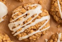 Cinnamon Roll Breakfast Cookies: Soft, Sticky Morning Treat