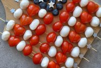 Red, White & Blue Caprese Bites for Holiday Entertaining