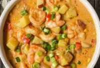 Creamy Cajun Shrimp and Sweet Corn Chowder Recipe