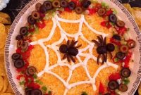 Spooky Seven-Layer Taco Dip Recipe for Halloween Party