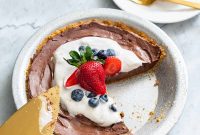 4-Ingredient Vegan Chocolate Pie for Budget Baking