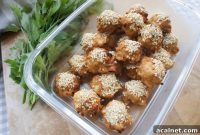 Sesame Ginger Asian Chicken Meatballs Recipe