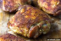 Juicy Smoked Chicken Thighs with Crispy Skin Recipe