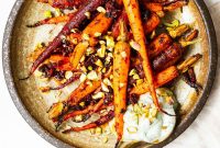 Spicy Harissa Roasted Carrots with Honey and Citrus